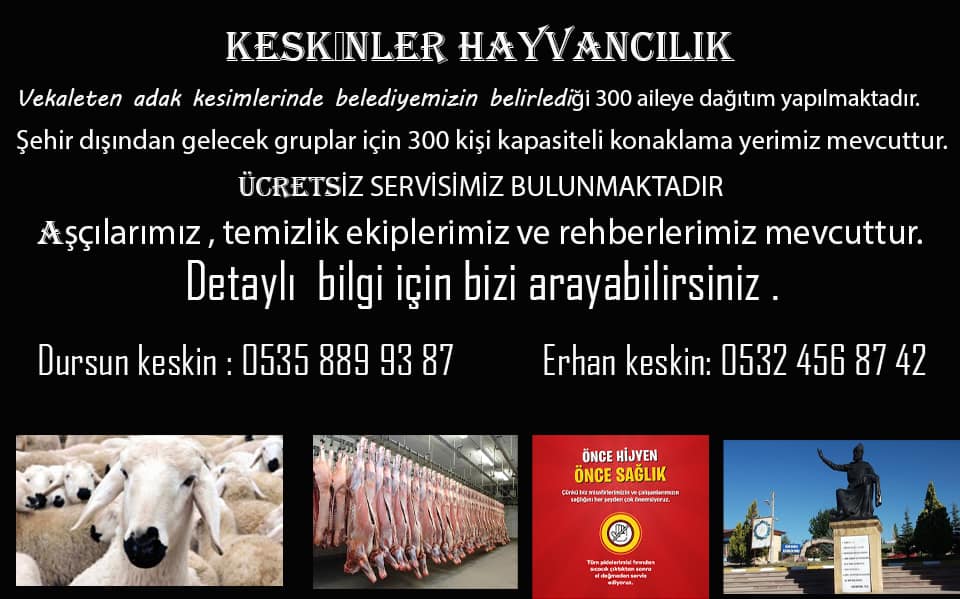 HACIBEKTAŞ ADAK KURBAN  0535 889 93 87 HACIBEKTAŞTA KURBANLIK 