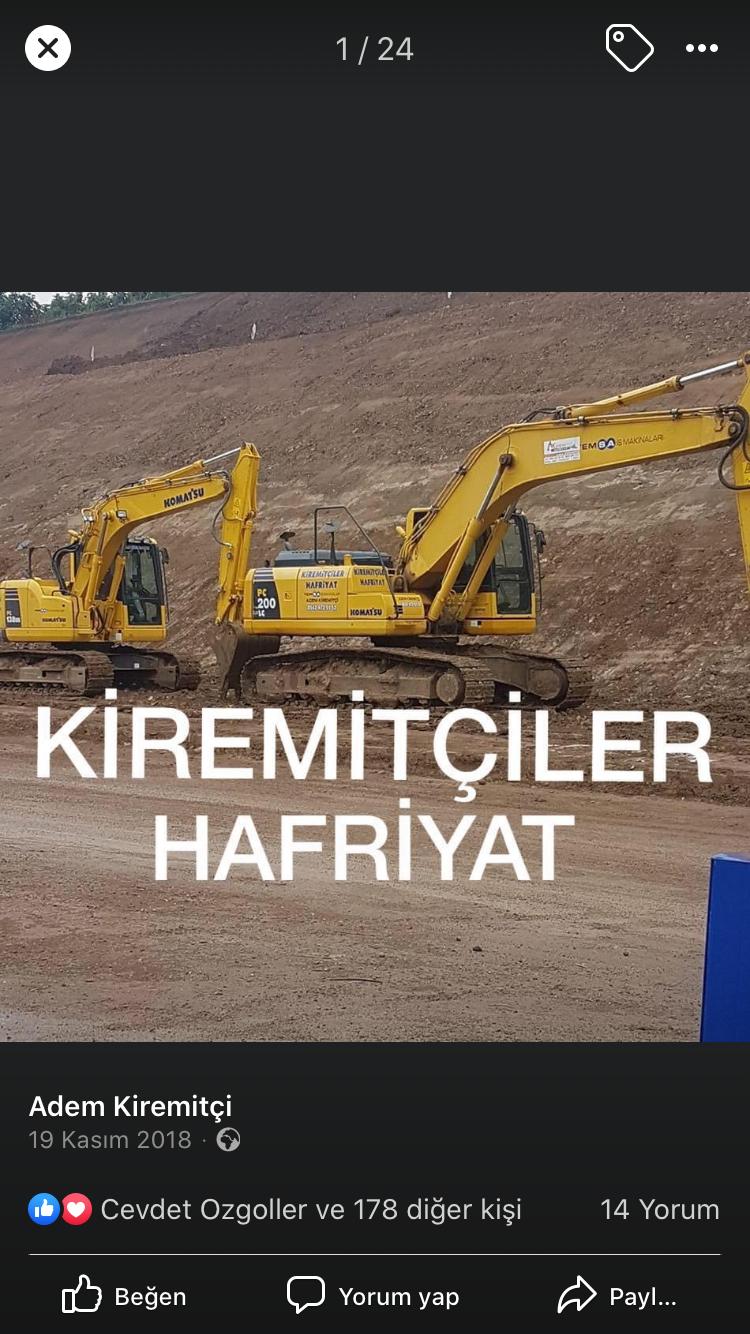 KİREMİTÇİLER HAFRİYAT 0542 472 51 52 FATSADA HAFRİYATÇI