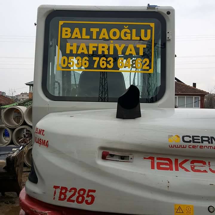 BALTAOĞLU HAFRİYAT 0536 763 64 62 FERİZLİDE HAFRİYATÇI