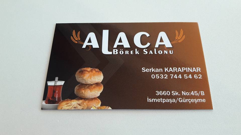 ALACA BÖREK SALONU 0532 744 54 62 KONAKTA BÖREKÇİ