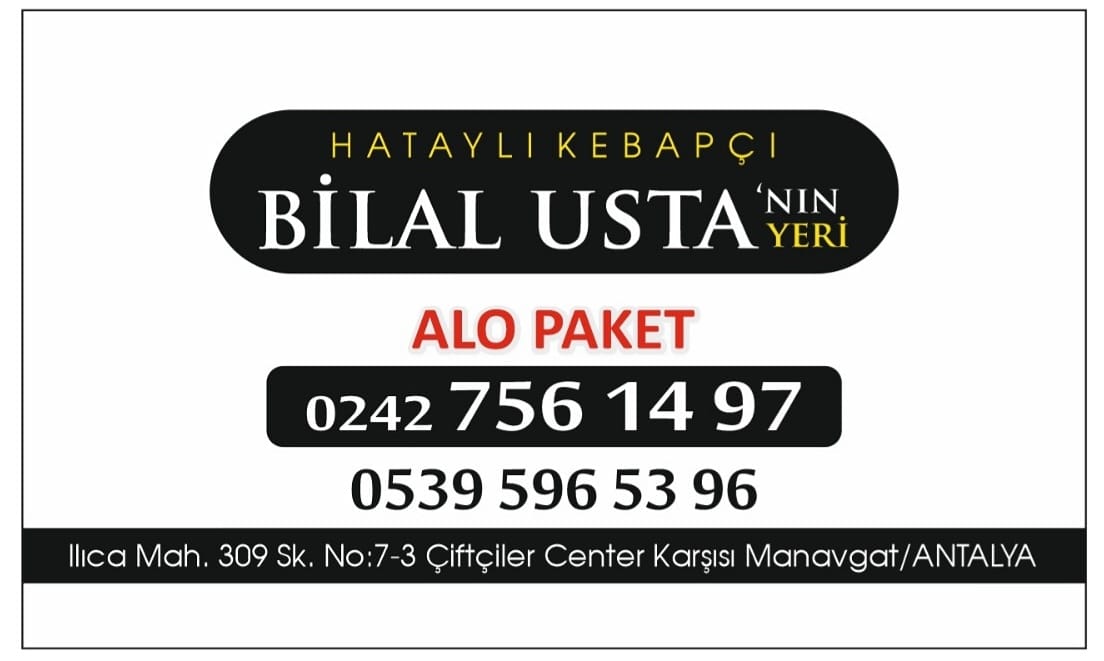 HATAYLI KEBAPÇI BİLAL USTA 0539 596 53 96