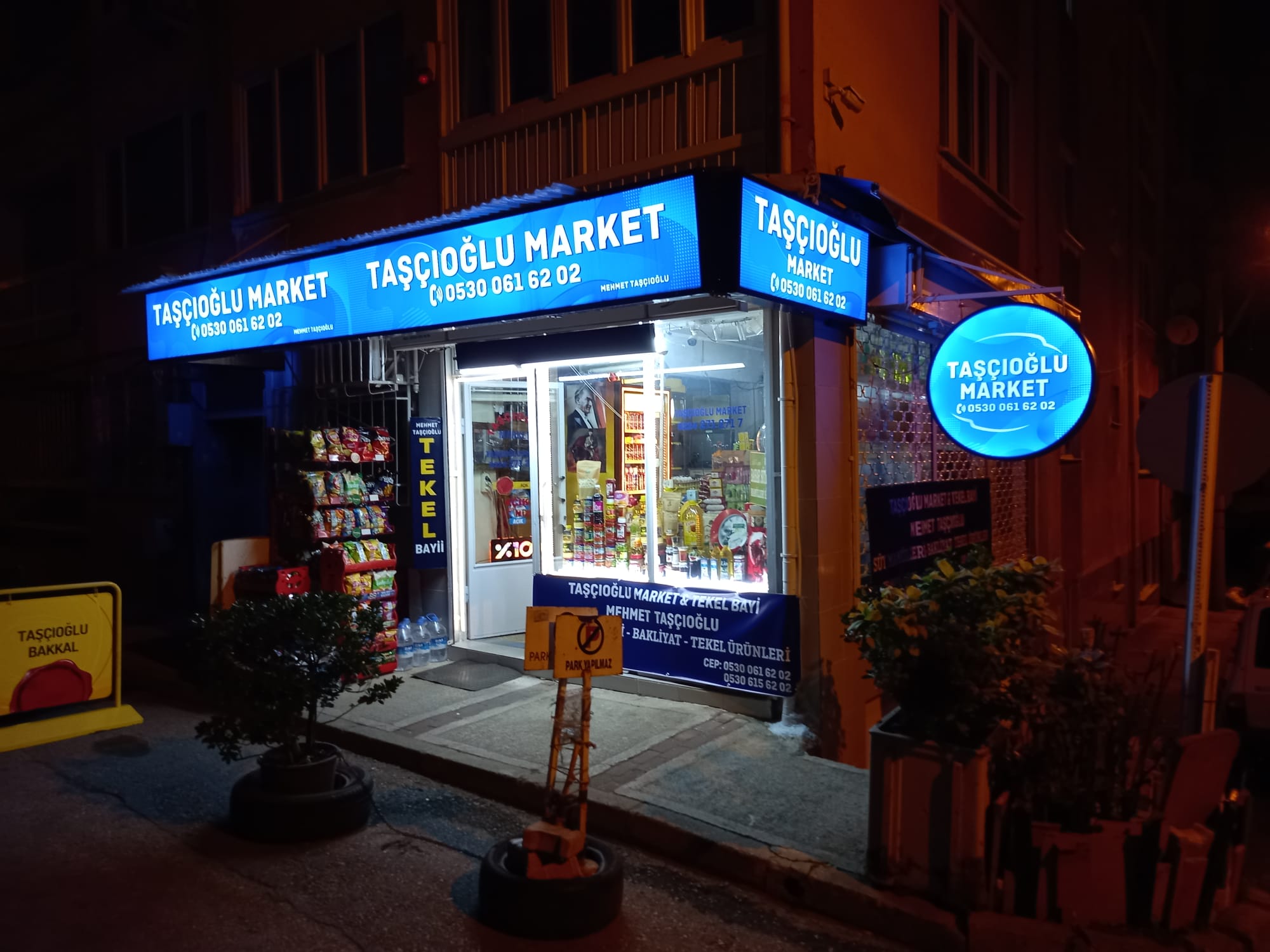 TAŞÇIOĞLU MARKET 0530 061 62 02  