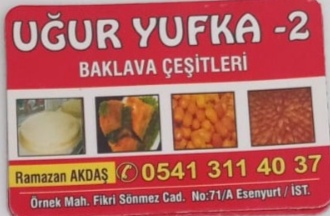 Uğur Yufka 2  Esenyurt'ta Günlük Taze Yufka 