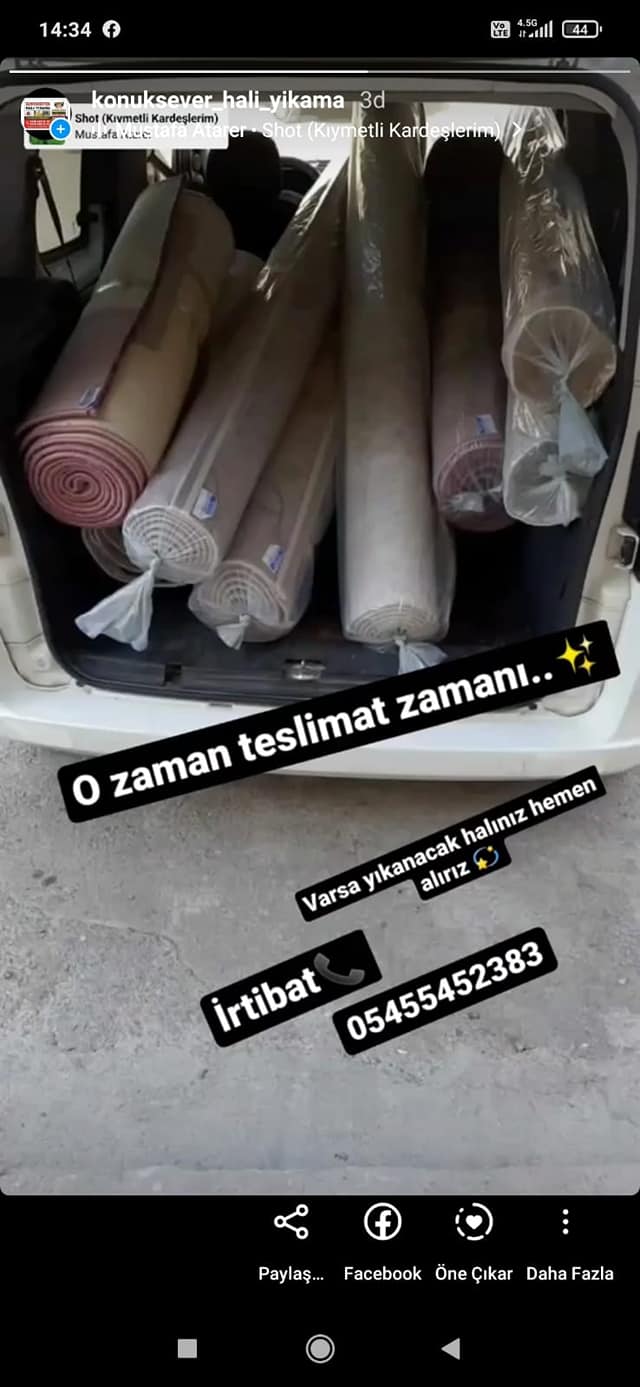 KONUKSEVER HALI YIKAMA 0545 545 23 83