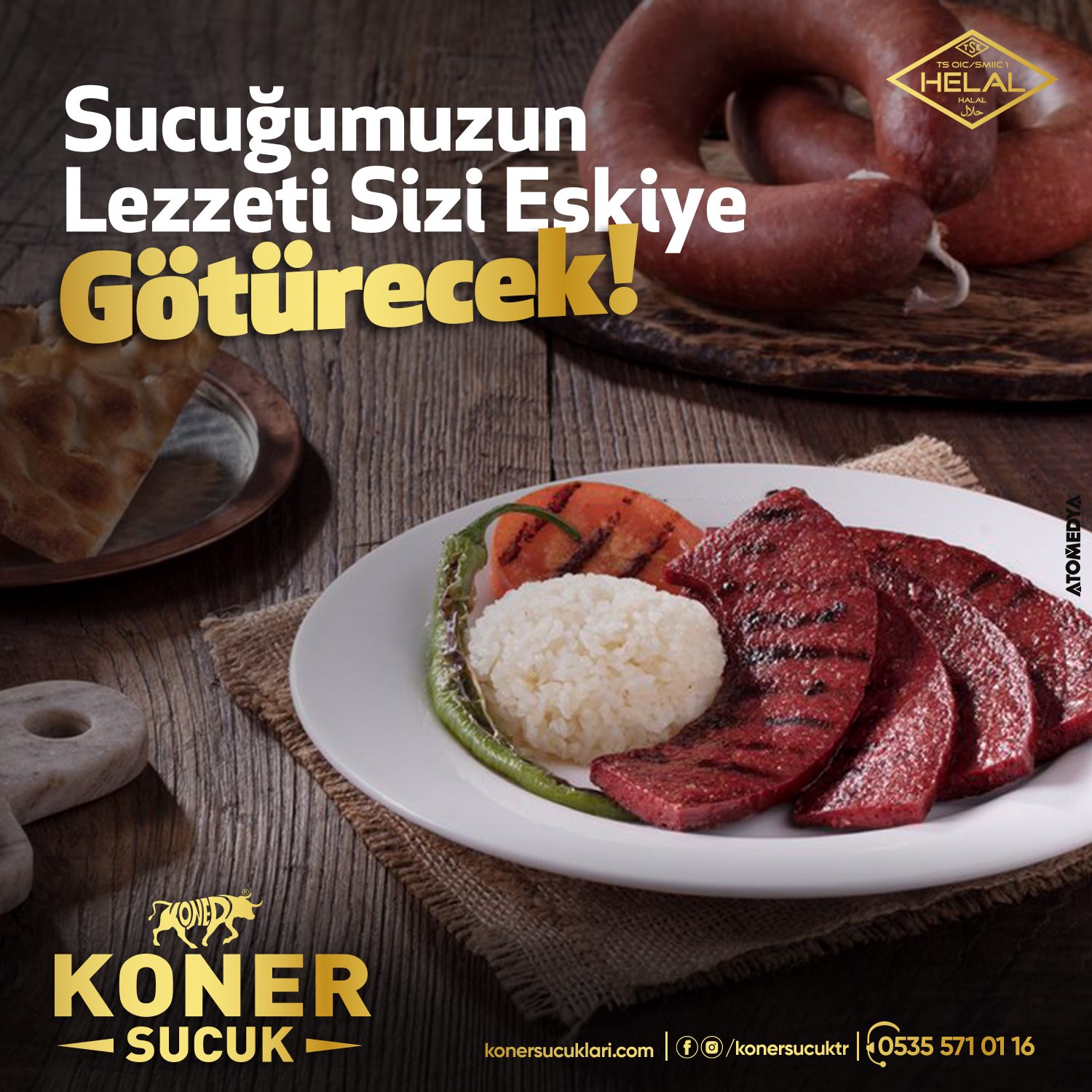 KONER SUCUK 0535 571 01 16 KARATAYDA SUCUK