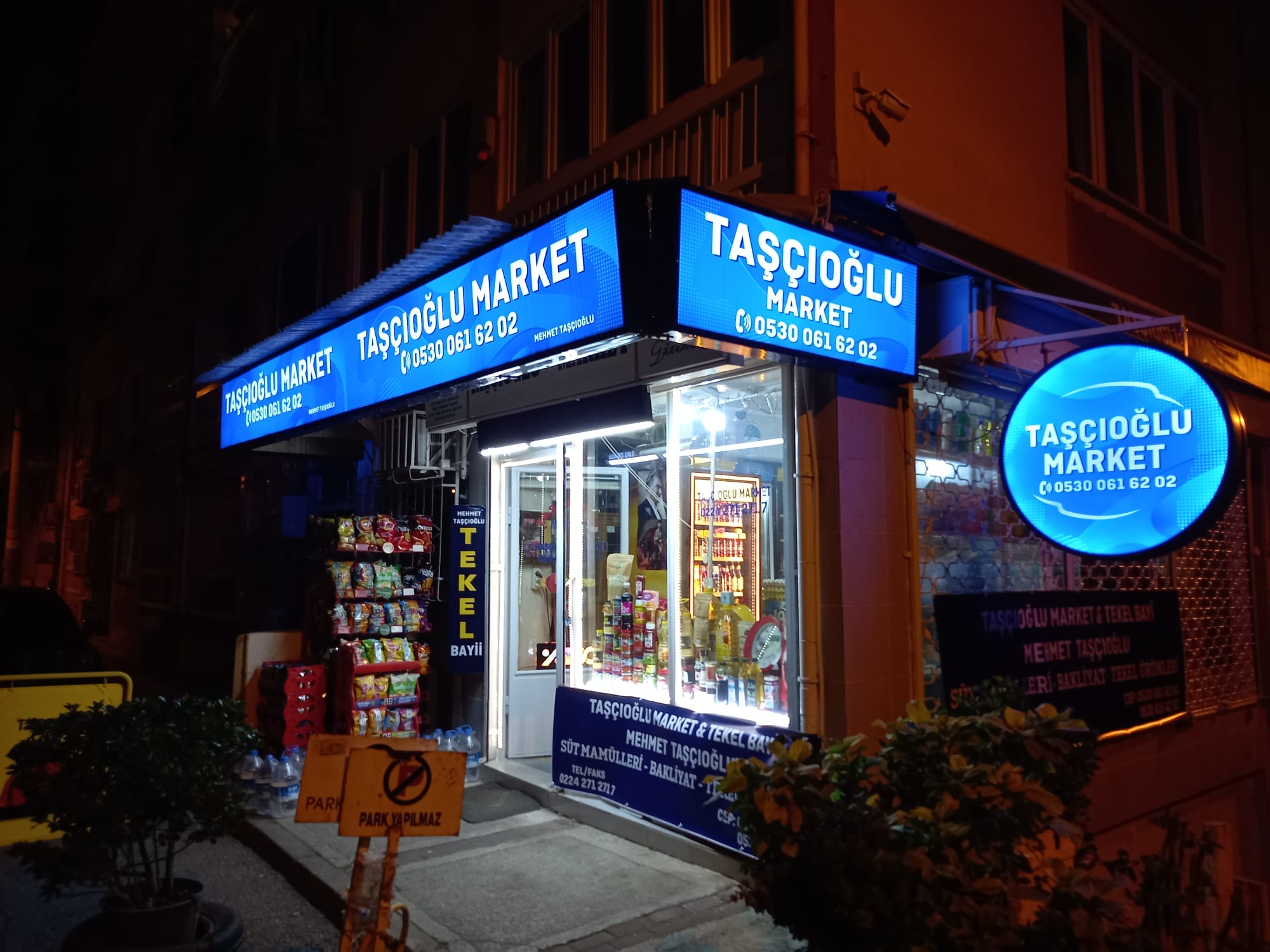 TAŞÇIOĞLU MARKET 0530 061 62 02  