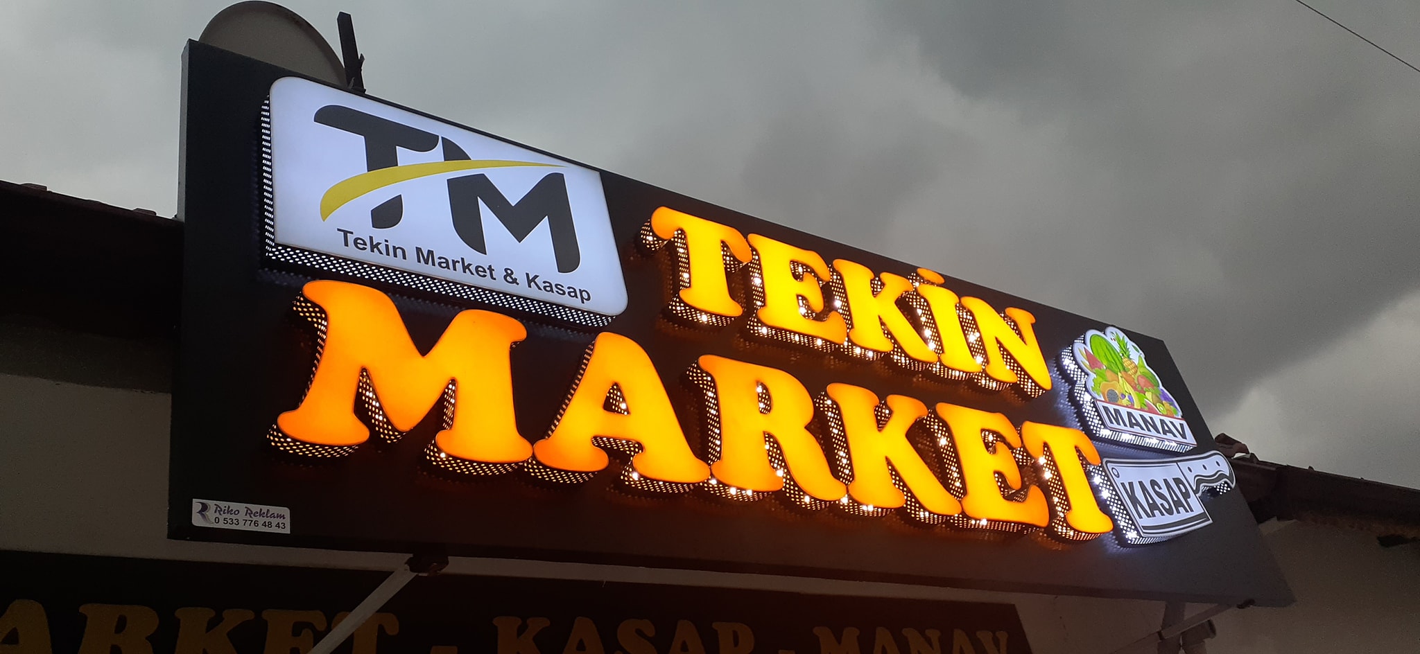 Tekin Market Manav Ve Kasap Mamak'ta Et Market