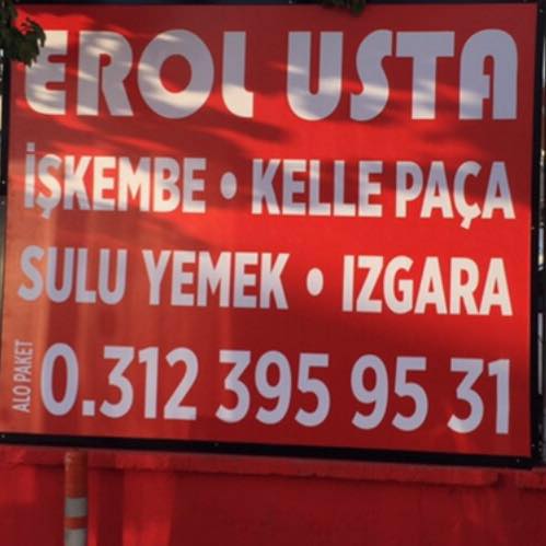 EROL USTA İŞKEMBE KELLE PAÇA SALONU 0312 395 95 31