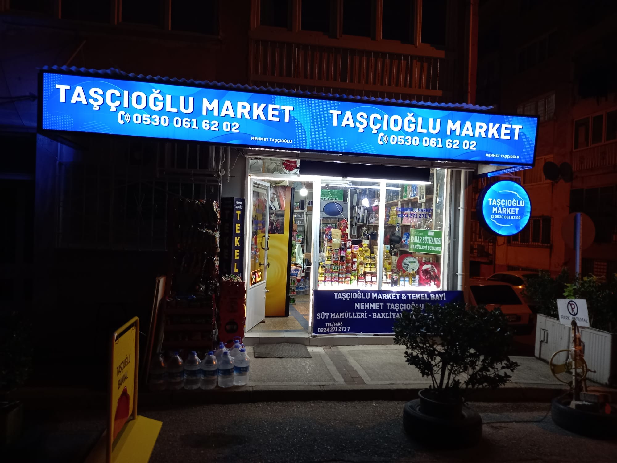 TAŞÇIOĞLU MARKET 0530 061 62 02  