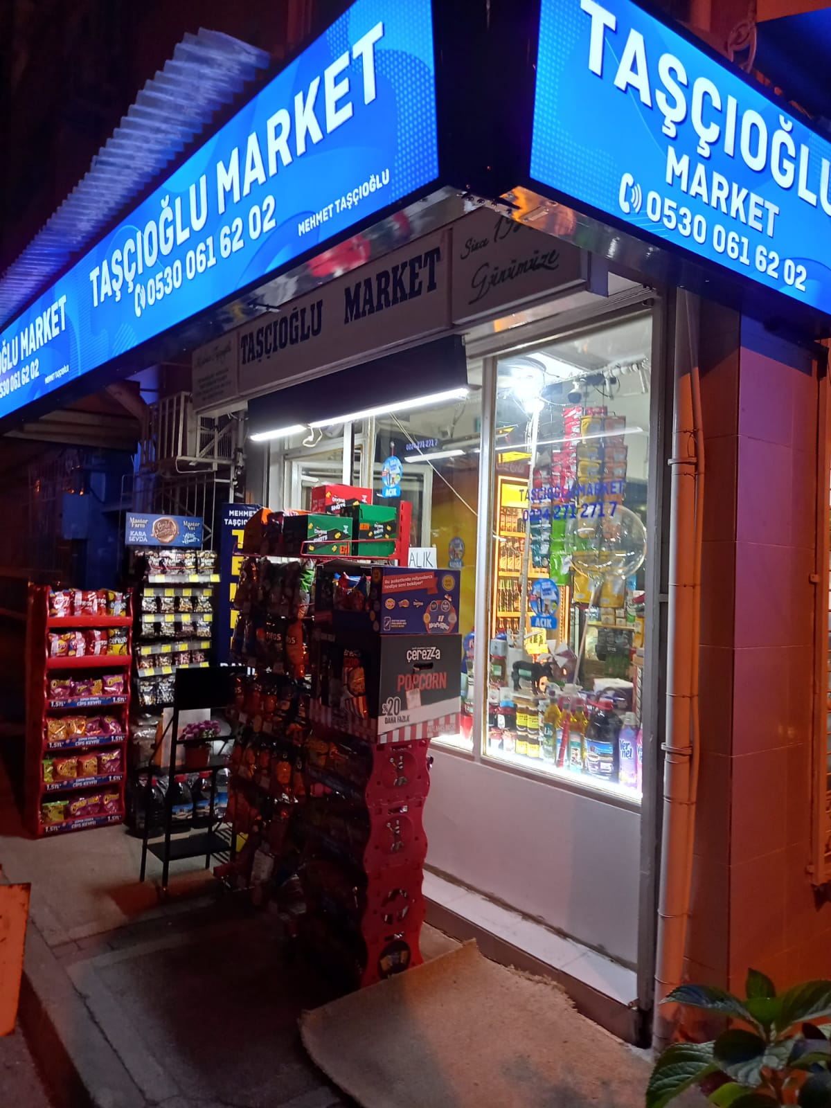 TAŞÇIOĞLU MARKET 0530 061 62 02  