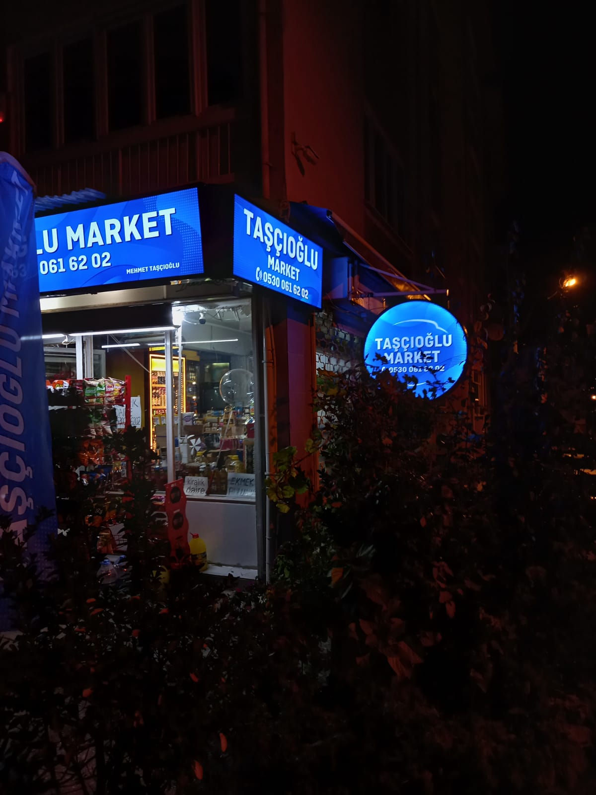 TAŞÇIOĞLU MARKET 0530 061 62 02  