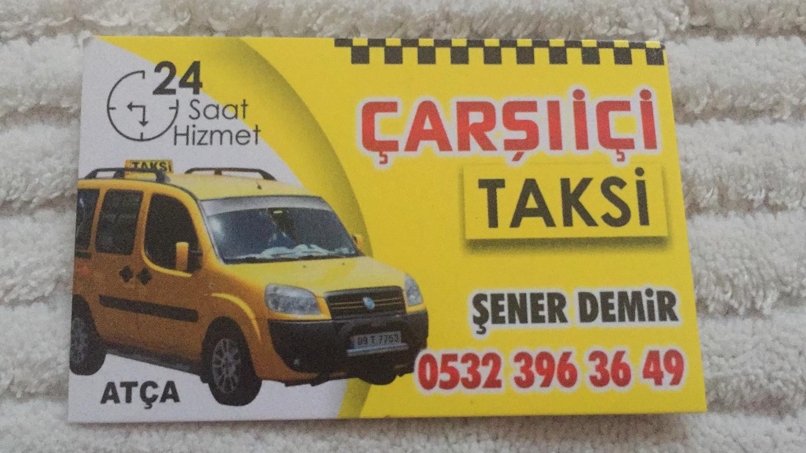 ATÇA TAKSİ 0532 396 36 49 Sultanhisarda Taksi