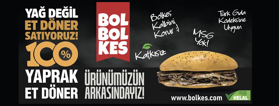 Bolkes Döner İstanbul Ataşehirde Yaprak Et Döner