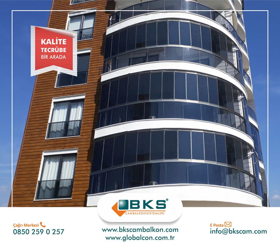 BKS CAM BALKON SİSTEMLERİ Yeni Mahallede Cam Balkon Sistemleri