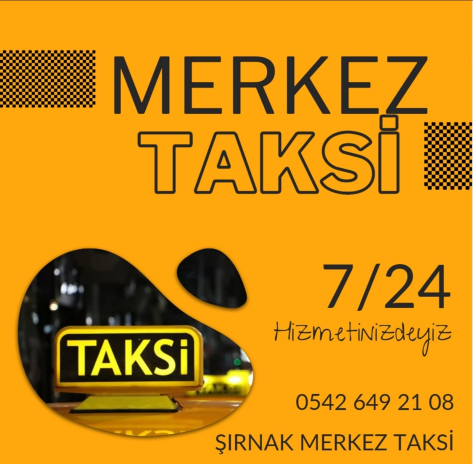 Şırnak Merkez Taksi Şırnak'ta 7/24 Taksi