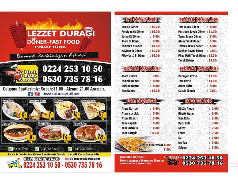 LEZZET DURAĞI FAST FOOD 